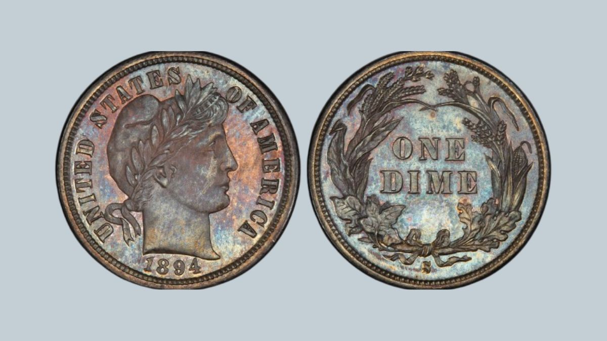 1894-S Barber Dime