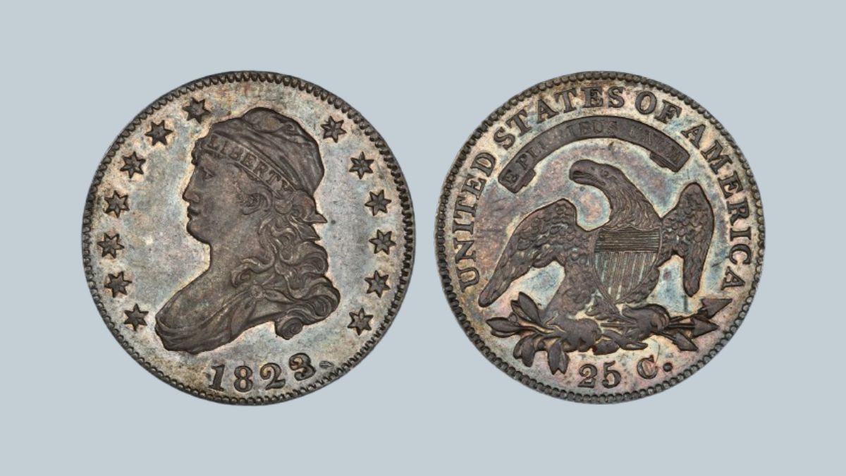 1823/2 Capped Bust Quarter