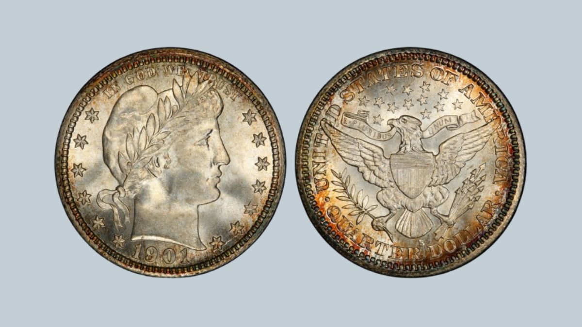 1901-S Barber Quarter