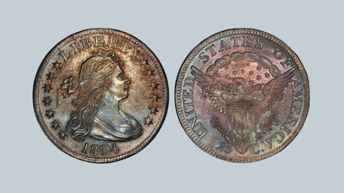 1804 Draped Bust Quarter