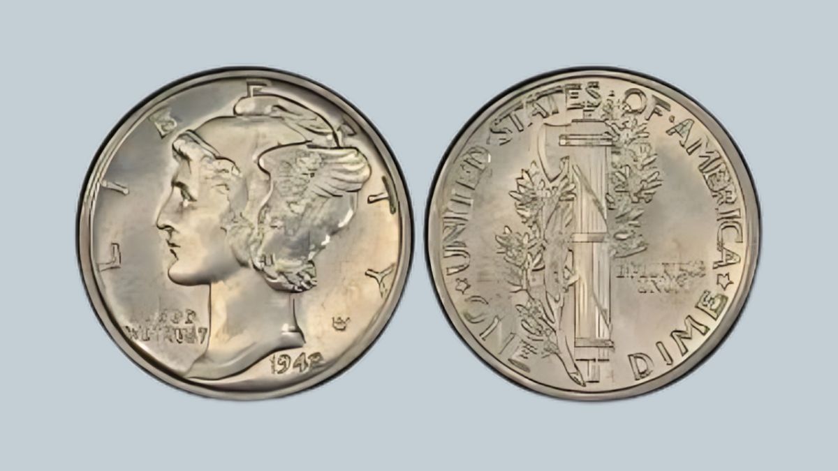 1942/1 Mercury Dime Overdate