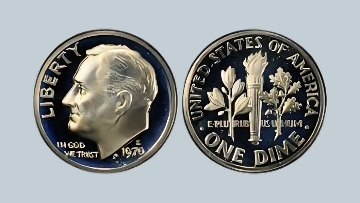 1970-S Proof Roosevelt Dime