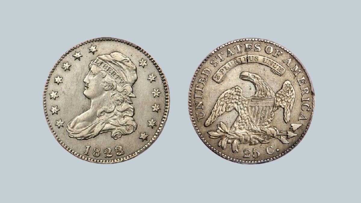 1823/2 Capped Bust Quarter