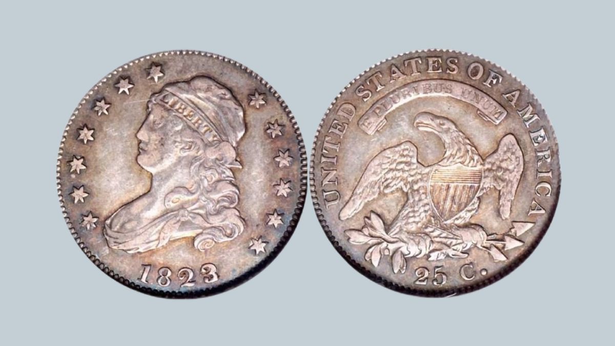 1823/2 Capped Bust Quarter