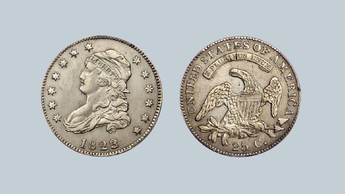 1823/2 Capped Bust Quarter