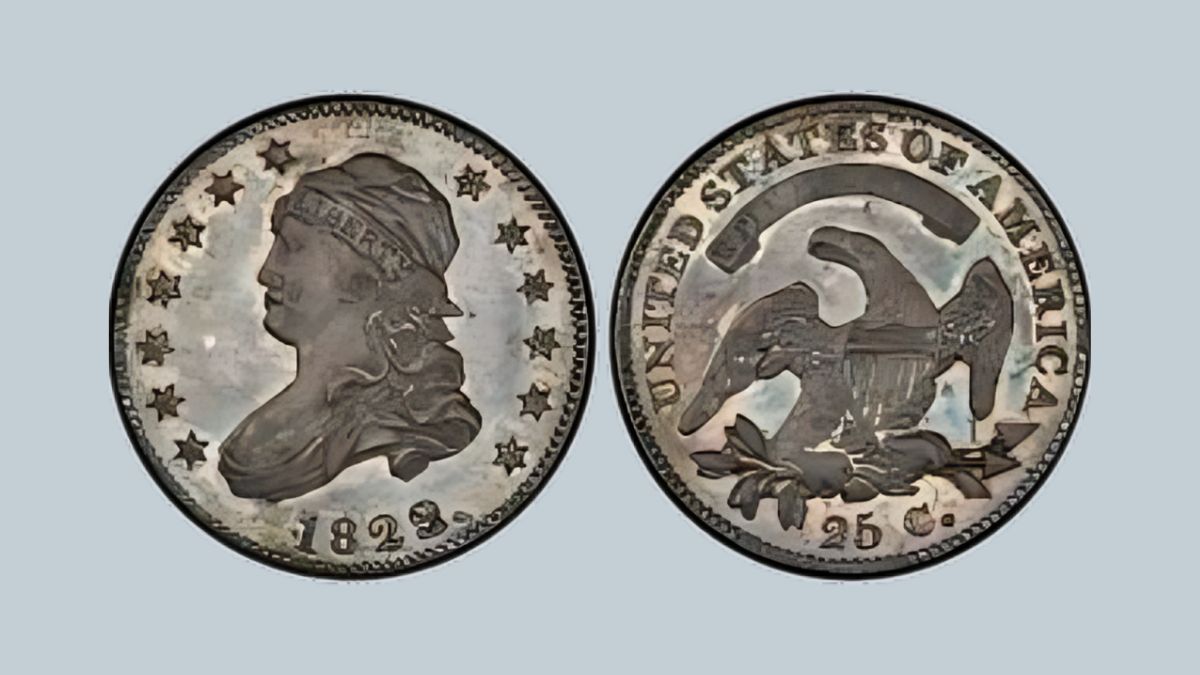 1823/2 Capped Bust Quarter