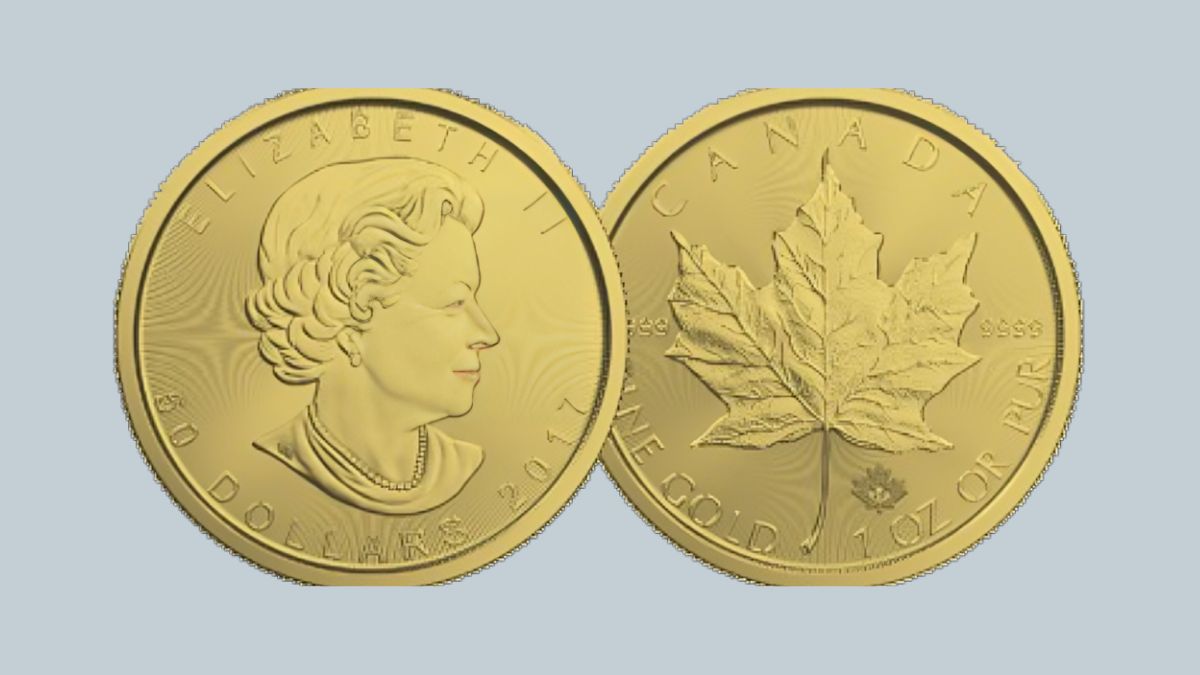 Canadian Gold Maple Leaf