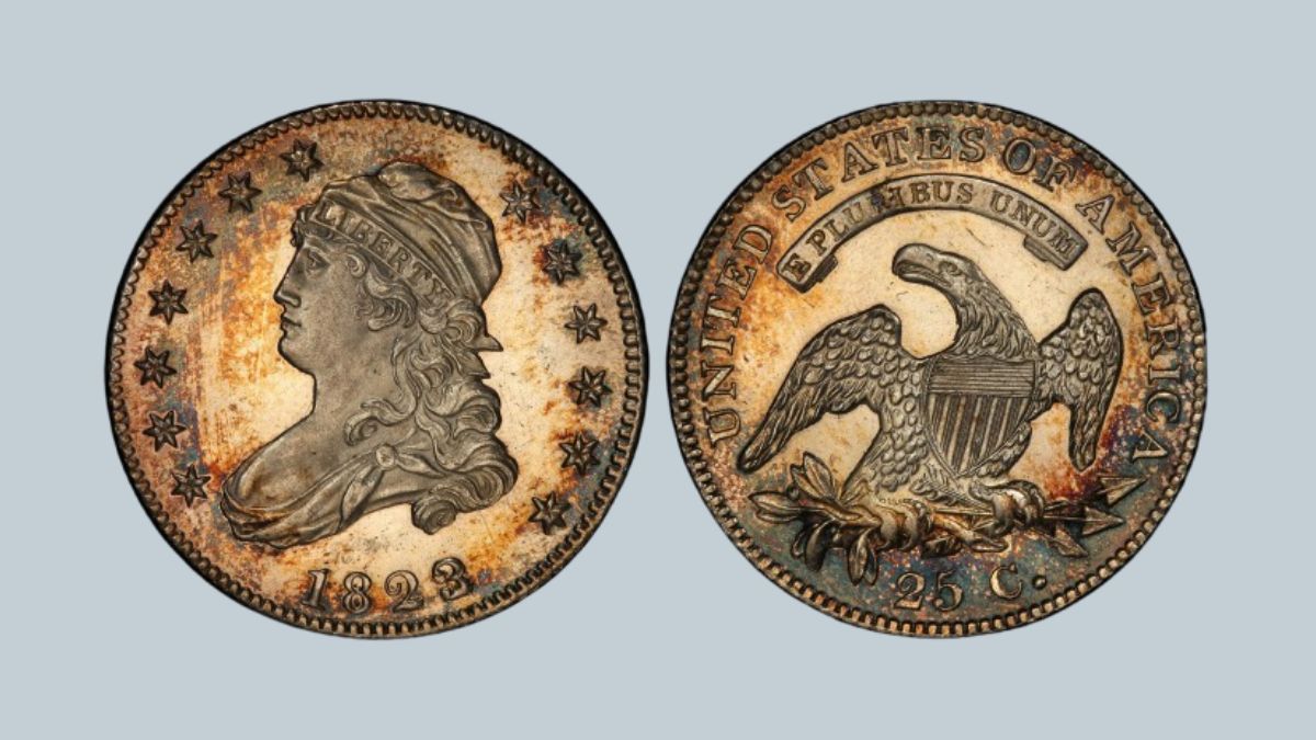 1823/2 Capped Bust Quarter