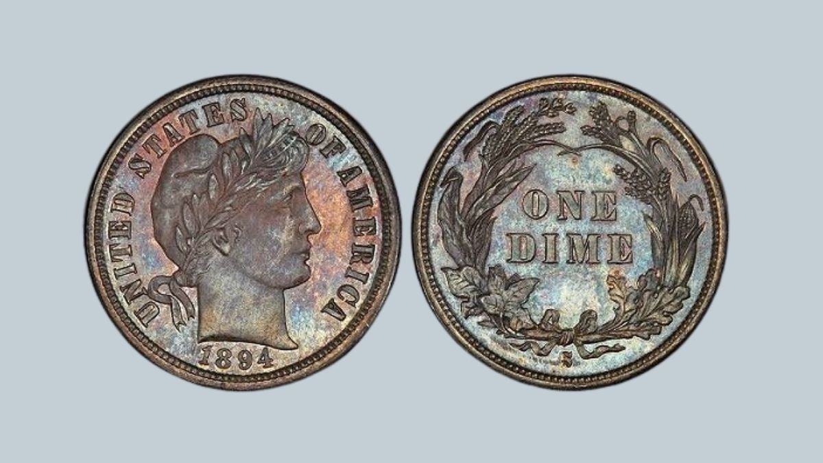 1894-S Barber Dime