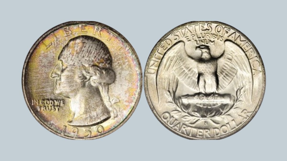 1950-D/S Overmintmark Quarter