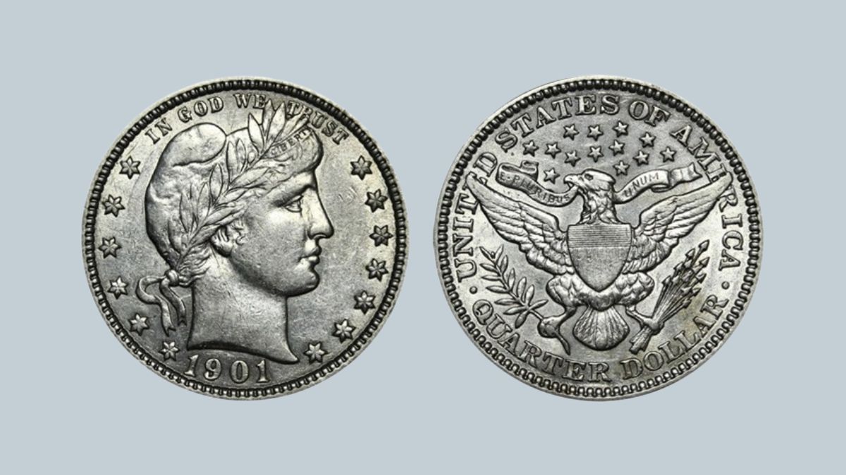 1901-S Barber Quarter