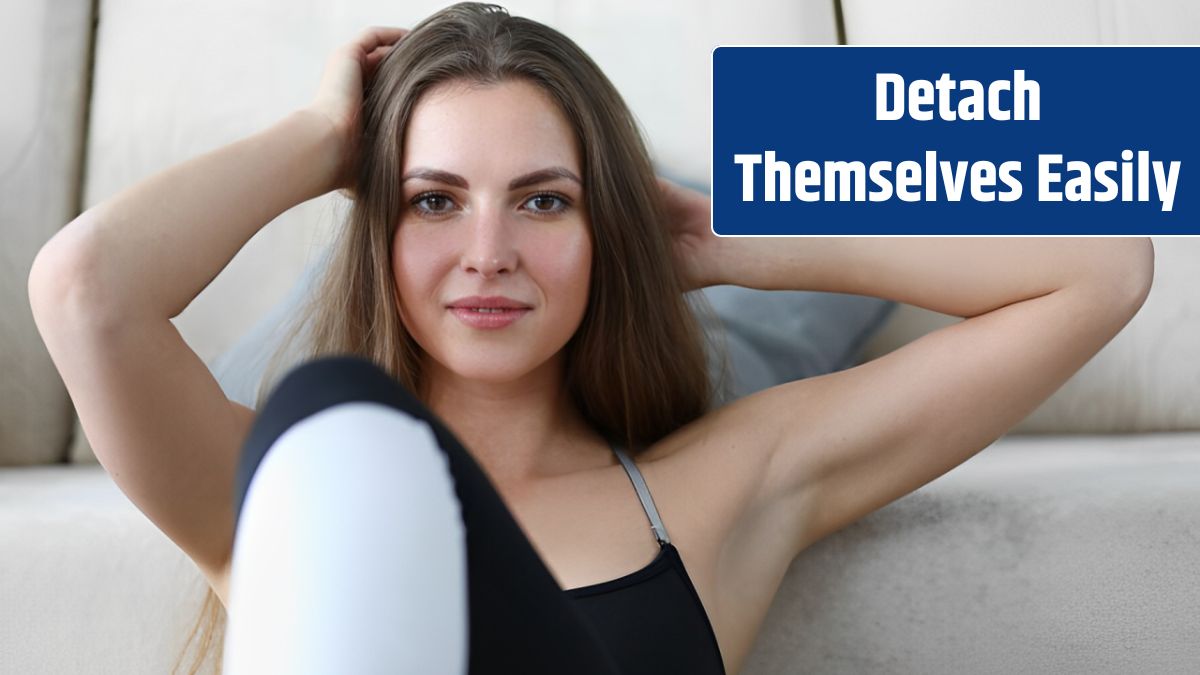 Portrait of beautiful young woman in sportswear at home.